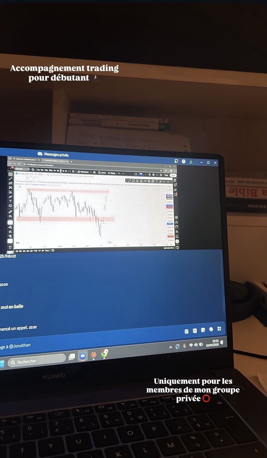Accompagnement trading personnalisé DHA